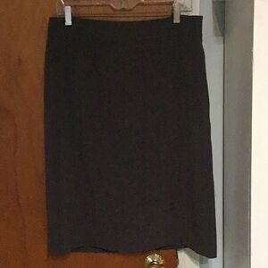 Classic Black Pencil Skirt